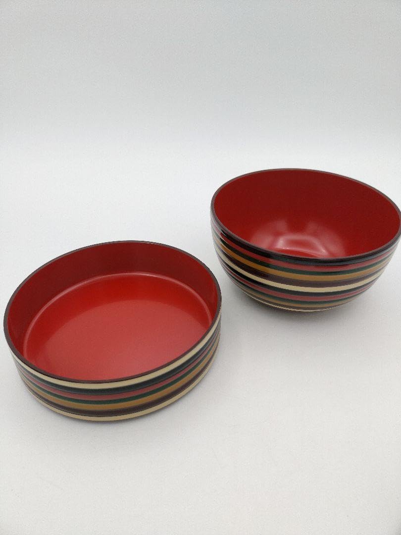 Amazon | 信玄弁当箱 独楽 樹脂 内手塗り 茶道具 懐石 会席 | ノー